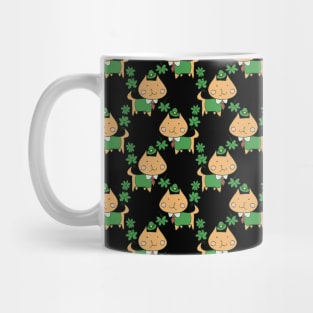 Silly Lucky Cat Pattern Mug